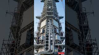 Epic engineering challenge! #construction #antenna #megaproject #shorts #explore #youtubeshorts