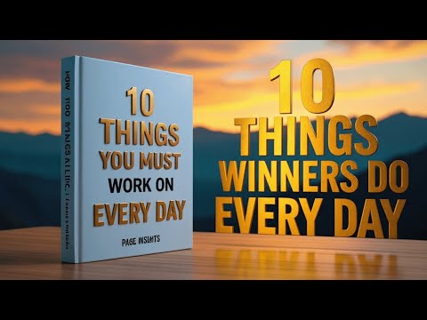 10 THINGS WINNERS DO EVERY DAY | 10 Things You Must Work On Every Day - Audiobook