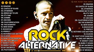 Linkin Park, Creed, Metallica, Nickelback, Green Day, Coldplay ⚡⚡ Alternative Rock 90s Hits #rock