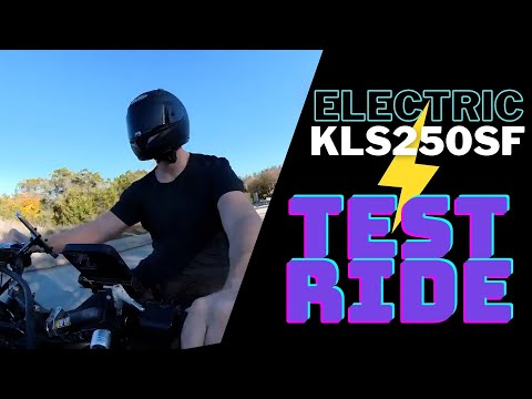 Riding the Electric KLS250 | This LiPo Battery Can't Handle the POWER