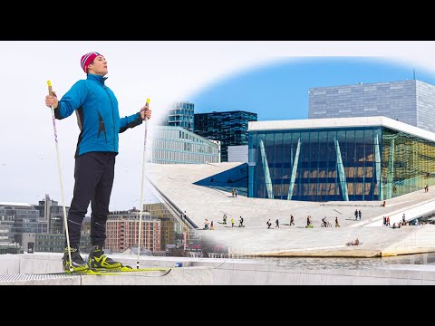 Skiing on the Opera