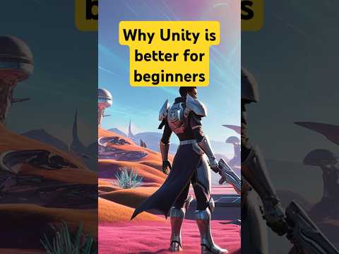 Why Unity is better for beginners. #gamedev