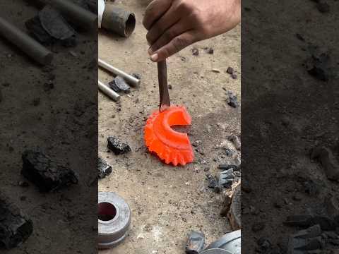 Brass Extraction from Scrap Sprocket #experiment #brass #shorts #facts #craft