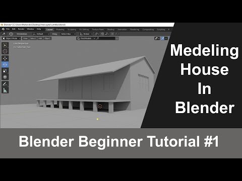 How to make Photo Realistic House In Blender | Part 1 | Blender Beginner Tutorial