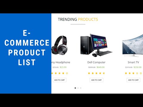 How to create eCommerce website using html and css | Code Breakers