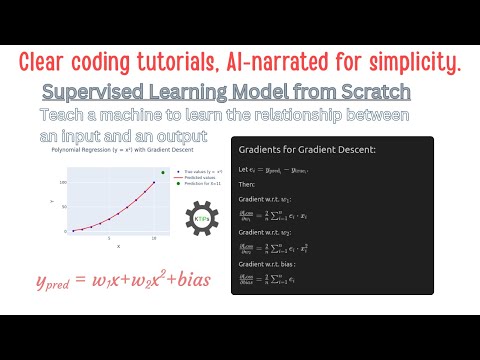 Full Video: Machine Learning Regression for Beginners: Understand It Forever (Python)| Video 3