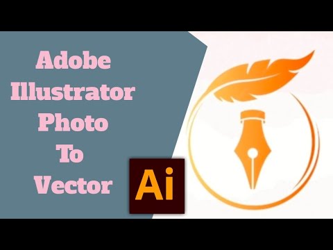 How To Convert Image To Vector In Illustrator|How To Make  Vector Art In  Illustrator