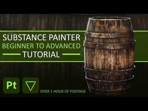 Substance Painter Tutorial -  Beginner To Advanced