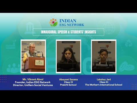 From the Founder- Vikrant Abrol's vision and Students' Insights on Sustainability