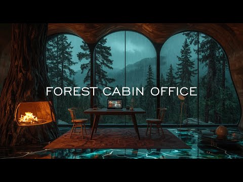 Forest Cabin Office | Deep Focus Music