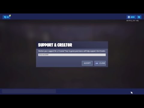 Use my creator code!!