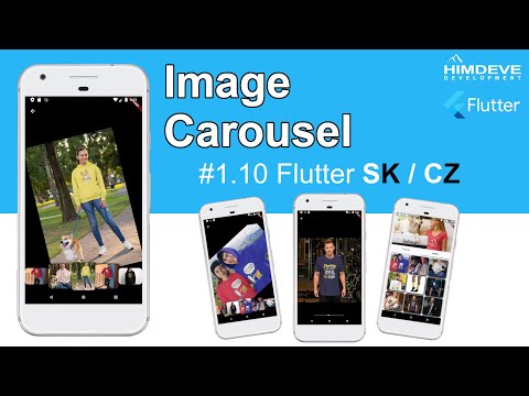 Flutter SK/CZ - #1.10 – Image Carousel & Carousel Slider
