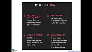 5 things to consider when choosing a Web Development Company