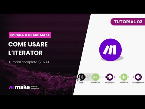 Invia notifiche con l'Iterator | Make Automation | Lez. 3 🎓