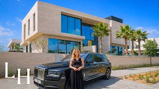 Inside an Ultra Luxury $38,000,000 Dubai Villa with Rooftop Pool & City Views