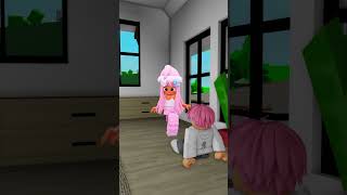 when your little brother fakes being hurt😭💀#robloxshorts #roblox