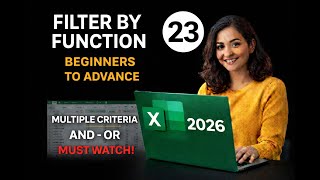 AND-OR function in FILTER ,Advanced excel trick you should know-Important filter function #excel2026