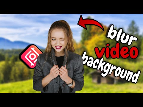 blur video background in inshot. ( InShot tutorial )