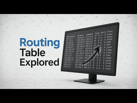How to Read and Interpret Routing Table Components
