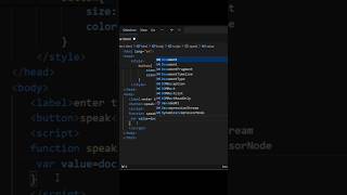 Text to speech converter #javascript #html #shorts
