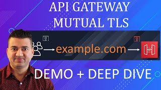 Amazon API Gateway Mutual TLS with DEMO | Custom Domain vs. Custom Domain Mutual TLS (mTLS)