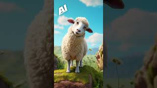 AI MASTERED DISNEY SHEEP #ai #aimasters #aiart #viral #ailovers #aivideoshorts #sheep #animallovers