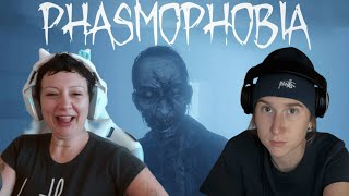 KatieB and Vanillamace Play Phasmophobia!