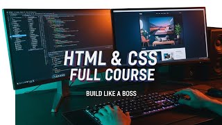 HTML & CSS Full Course for Beginners: Build a Website Like a Boss | Complete Website Build Tutorial