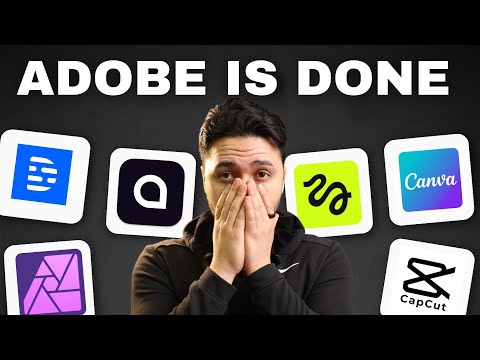 8 AI Tools That Replace All My Adobe Apps In 3 Minutes
