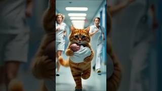 Cat Kidnaps Baby from Hospital/#shorts #cat