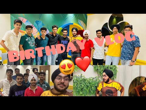 Aageya fir sarpreet paaji da birthday 🥳 😍🎂❤️#itsmybirthday #vlog #friends #party ..❤️‍🔥23th aug