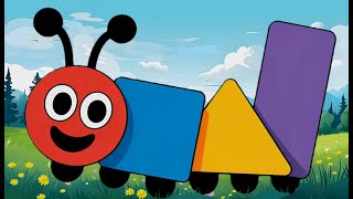 SHAPES for Kids - Learn about Shapes with Cute Characters