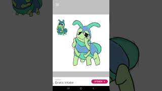 I Drew squirm! 🐛 #nationy #roblox #dandysworldroblox #gourdy