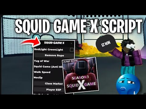 [ OP ] Squid Game X Script - Easy Win / Auto Win | Roblox Script