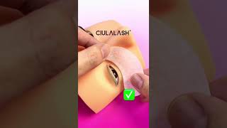How to Place Eye Pads CORRECTLY! 👁️ | Lash Tech Beginner Tip