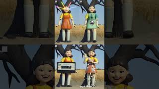 Cute doll 👍 5 #shorts #funny #squidgame #squidgameplot  #squidgame2 #shortsviral #squidgame3