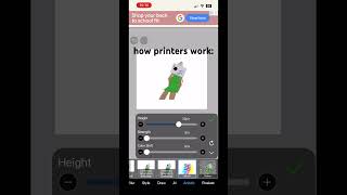old trend | how printers work.| #dandysworld #printer #ibispaintx