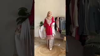 Wedding wear ethnic dress from Instagram page #weddingoutfit #weddingwear #pakistanisuits