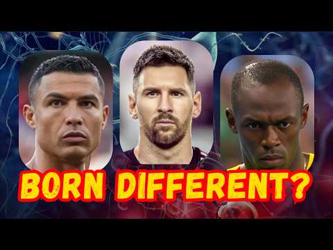 The science of champions! 🔬⚽ (What Ronaldo, Messi & Bolt Are Made Of!) #viral