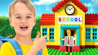 Lego School Adventure for kids! - funny videos for kids