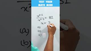 #maths #mathlogic #mathbrainteaser #mathstricks #mathemagic #mathproblem #brainteaser
