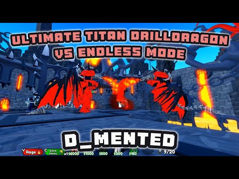 🔥Toilet Tower Defense Ultimate Titan Drilldragon vs Endless! D_Mented🔥