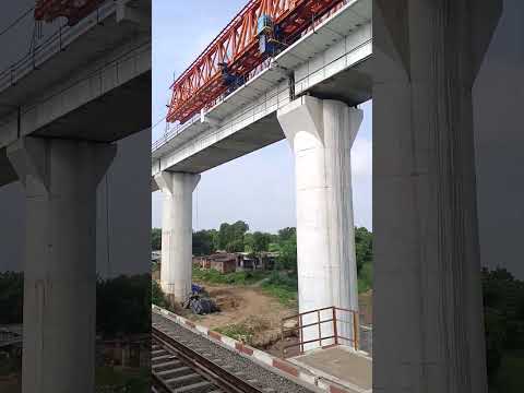 Caught the bullet train flying over while I was onboard. #BulletTrain #viralshorts  #IndianRailways