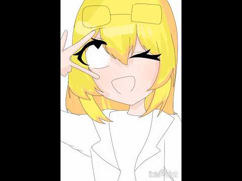 お絵描きチャレンジ4枚目！メテヲさん描きました~.ᐟこれ後で気づいたんだけど髪の色逆だった、#メテメテアート