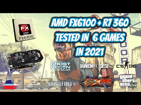 AMD FX6100 With R7 360 Tested In 6 Games In 2021 | Sabahan Budget Gaming Pc Build