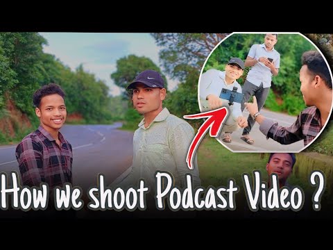 How we shoot a Podcast Video? 😂😂😂😂