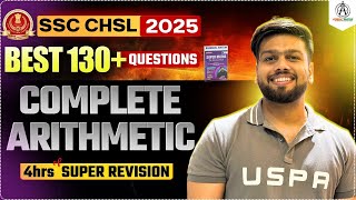 COMPLETE SSC CHSL 2025 MARATHON OF ARITHMETIC MATHS ! SUPER REVISION OF 4 HOURS BY ABHAS SAINI #chsl