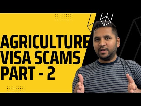 Agriculture Visa Scams - Part 2 ✈️✈️🚨🚨 | వీసా మోసాల పట్ల జాగ్రత్త వహించండి Part -2 ✈️✈️🚨🚨
