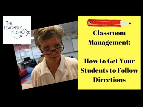 Classroom Management Strategies: How to Get Students to Follow Directions | Teacher VLOG