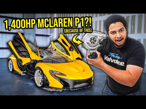 How To Make An INSANE 1,400 HP Turbo For A $2,000,000 Flooded McLaren P1 FROM SCRATCH